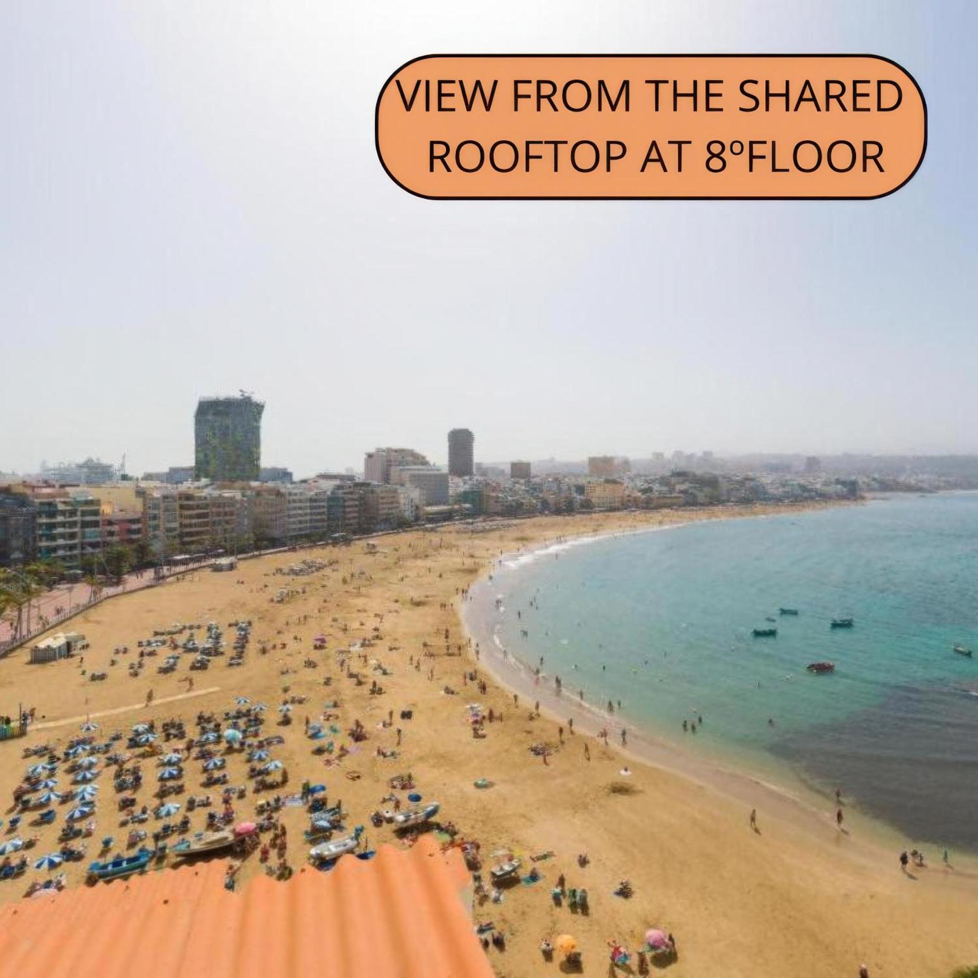 Casita Canaria Playa Beachfront Access & Lateral Ocean View With Terrace Las Palmas de Gran Canaria Luaran gambar