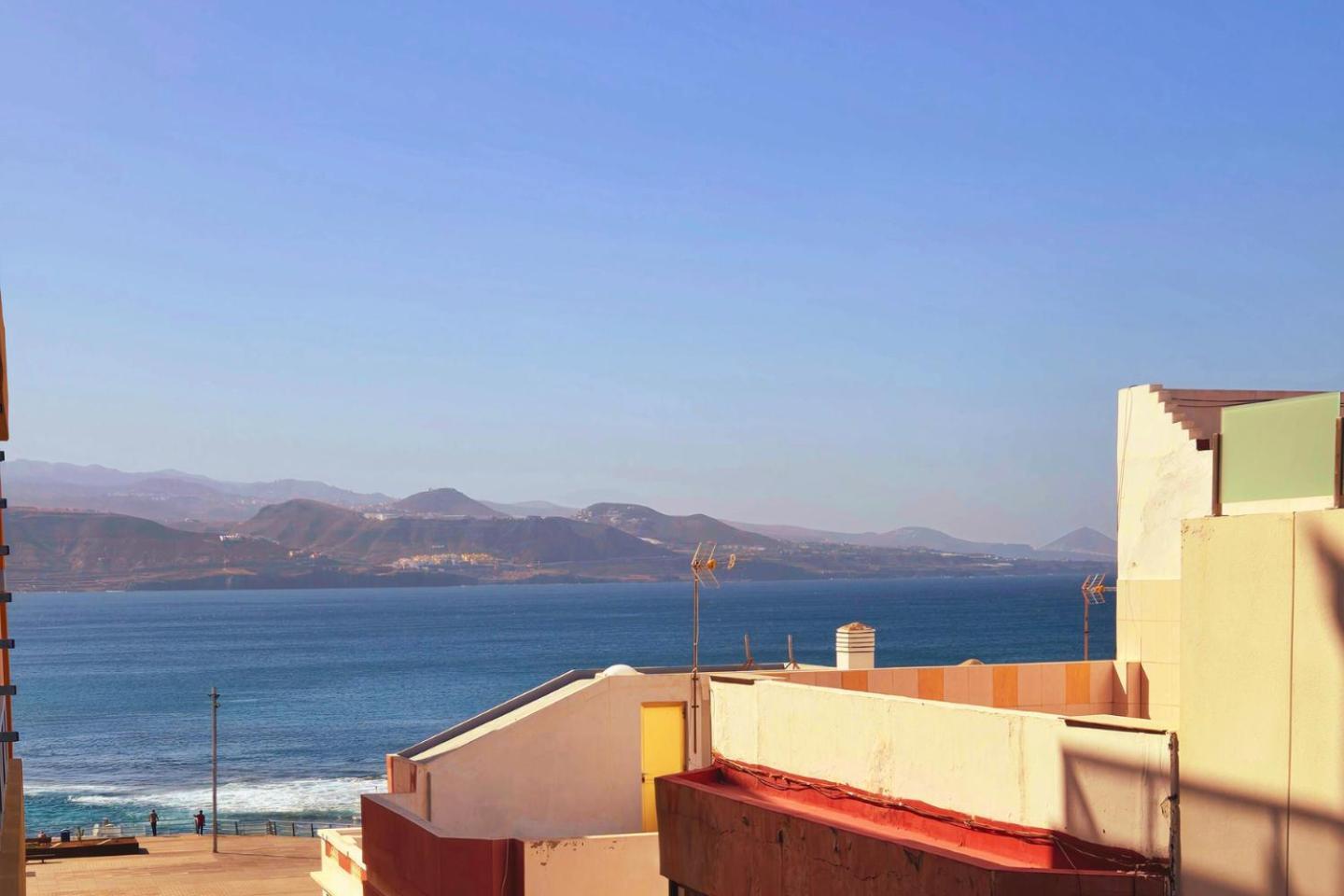 Casita Canaria Playa Beachfront Access & Lateral Ocean View With Terrace Las Palmas de Gran Canaria Luaran gambar